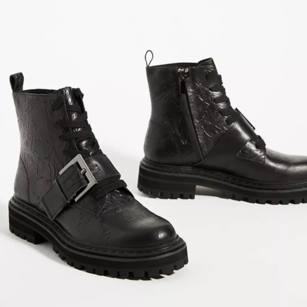 Cecelia New York Anthropologie Hayden combat boot
